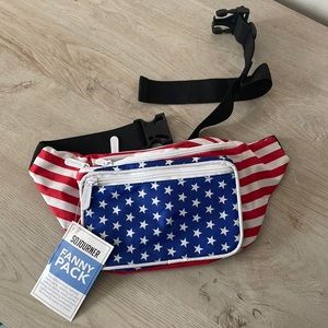 American Flag Fanny pack